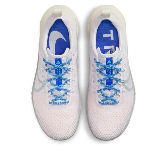 Nike shoes - Nike React Pegasus Trail 4 - DJ6159-600 - Pearl Pink/Grey/Baltic Blue/Wolf Grey 8