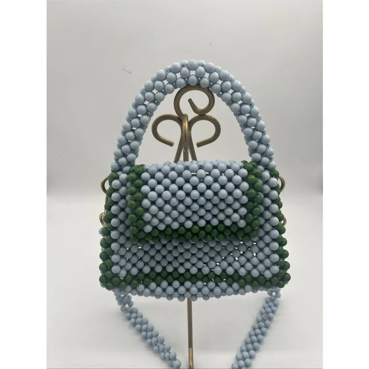 Kate Spade NY x Target Ltd Edition Color-block Beaded Crossbody Bag Blue/green