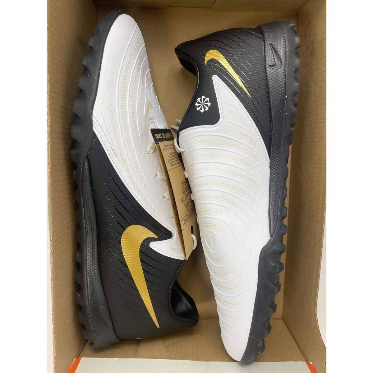 Nike shoes - Nike Phantom GX - Phantom - FJ2577-100 - Gold (UPC: 196974716112) 5