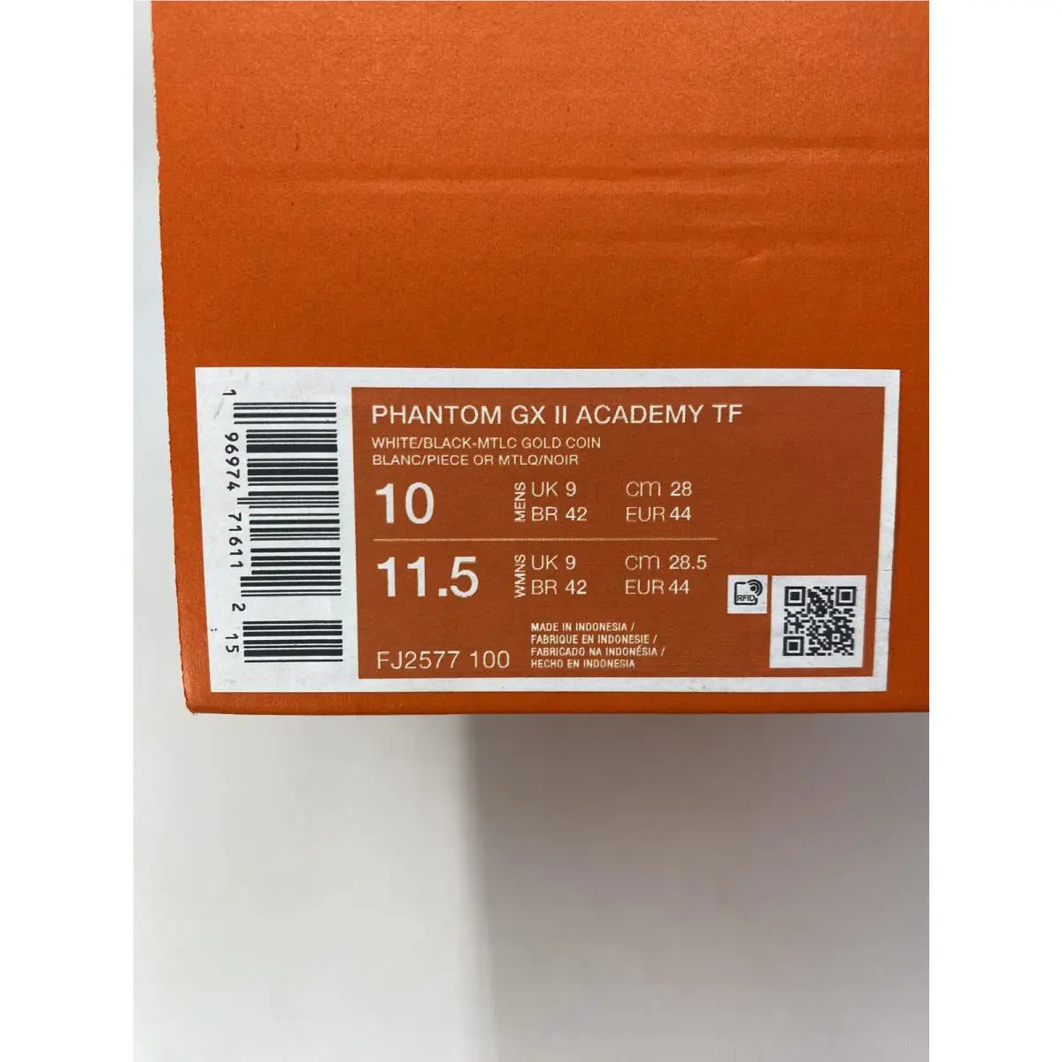 Nike shoes - Nike Phantom GX - Phantom - FJ2577-100 - Gold (UPC: 196974716112) 6