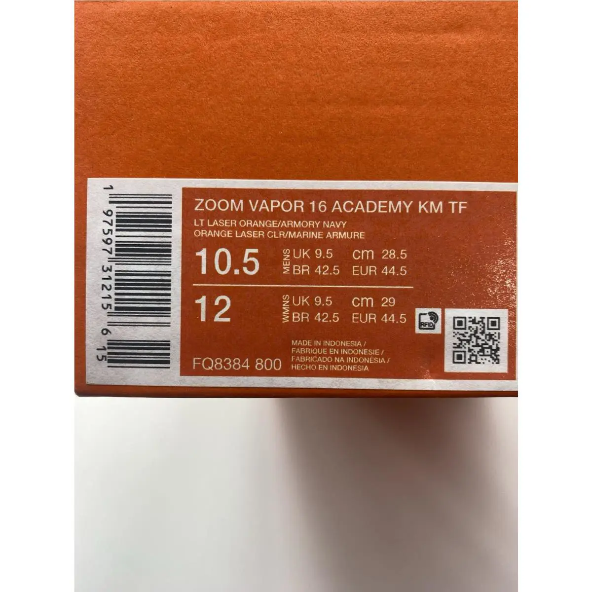 Nike shoes - Nike Zoom Vapor - Zoom Vapor - FQ8384 800 - LT Laser Orange/Armory Navy (UPC: 197597312156) 6