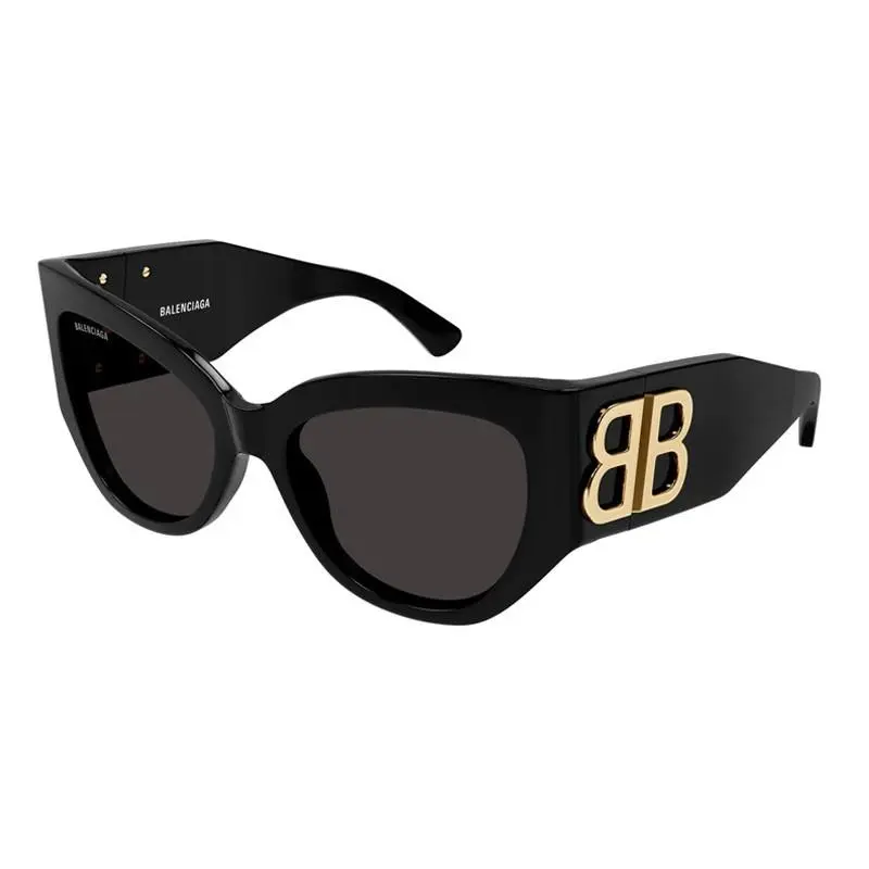 BB0322S 002 Black/grey 55-19-125 Sunglasses by Balenciaga
