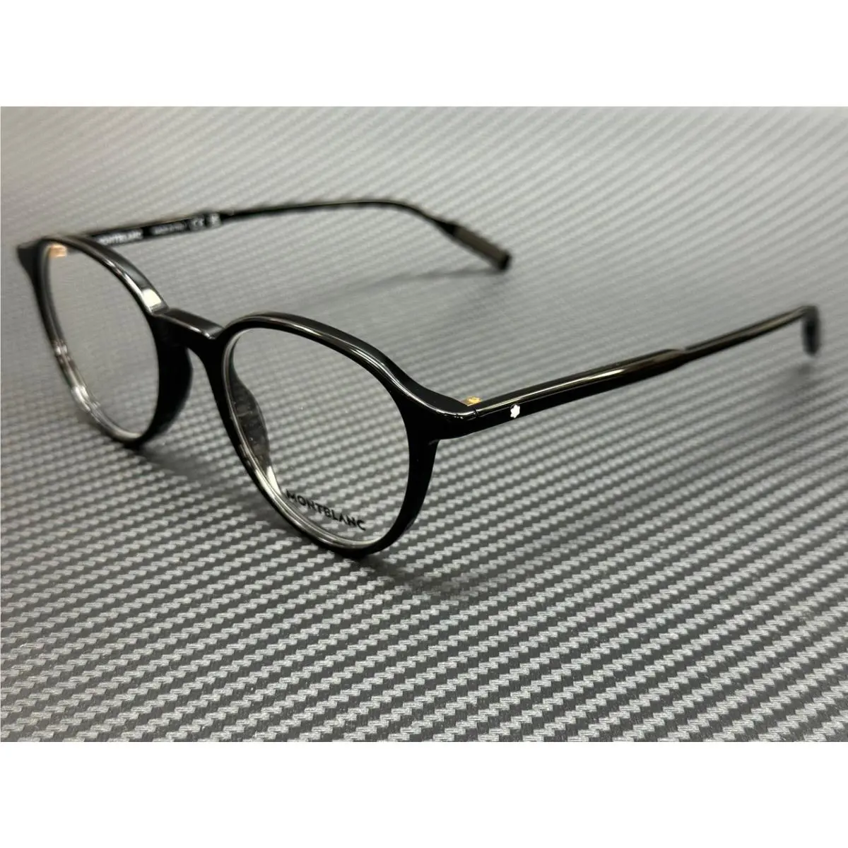 Montblanc Mont Blanc MB0291O 001 Black Men`s Medium 50 mm Eyeglasses