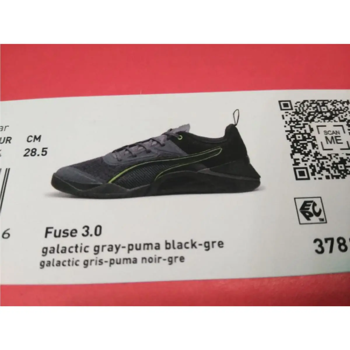 Puma shoes - PUMA Fuse 3.0 Training - Fuse Training - 37810717 - Grey (UPC: 197674018599) 10