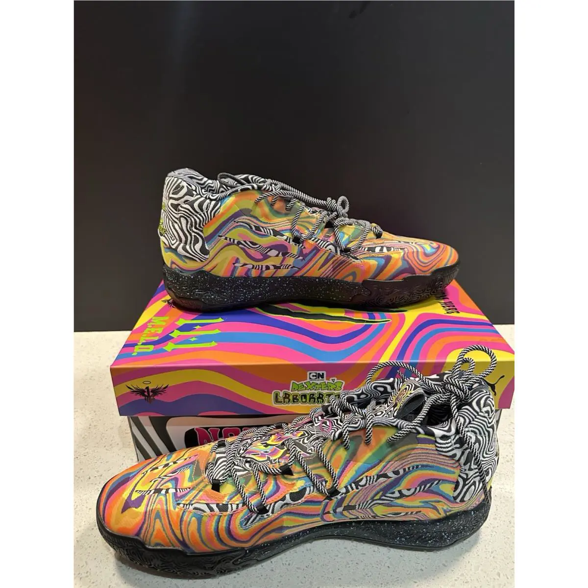 Puma shoes - PUMA MB 03 - 379330-01 - Multicolor, Manufacturer: Poison Pink/Fluro Orange Pes 1