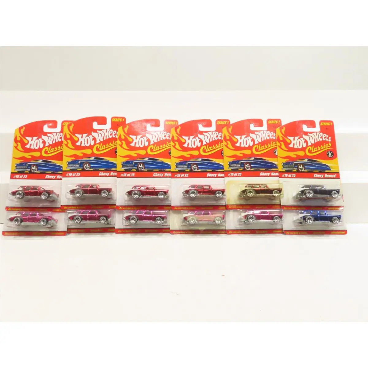 Mattel H7081 12 Hot Wheels Classic Series 1 16 of 25 Chevy Nomad 8916