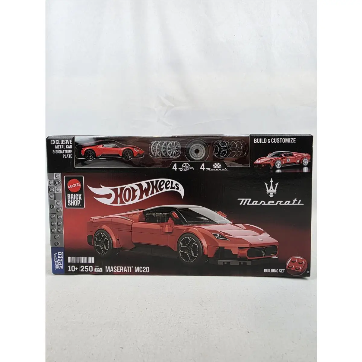 Maserati MC20 Mattel Brick Shop Hot Wheels Brand-new