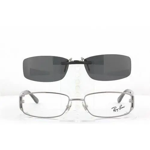 Custom Made For Ray-ban 6157-51X16-F Polarized Clip-on Sunglasses Eyeglasses No