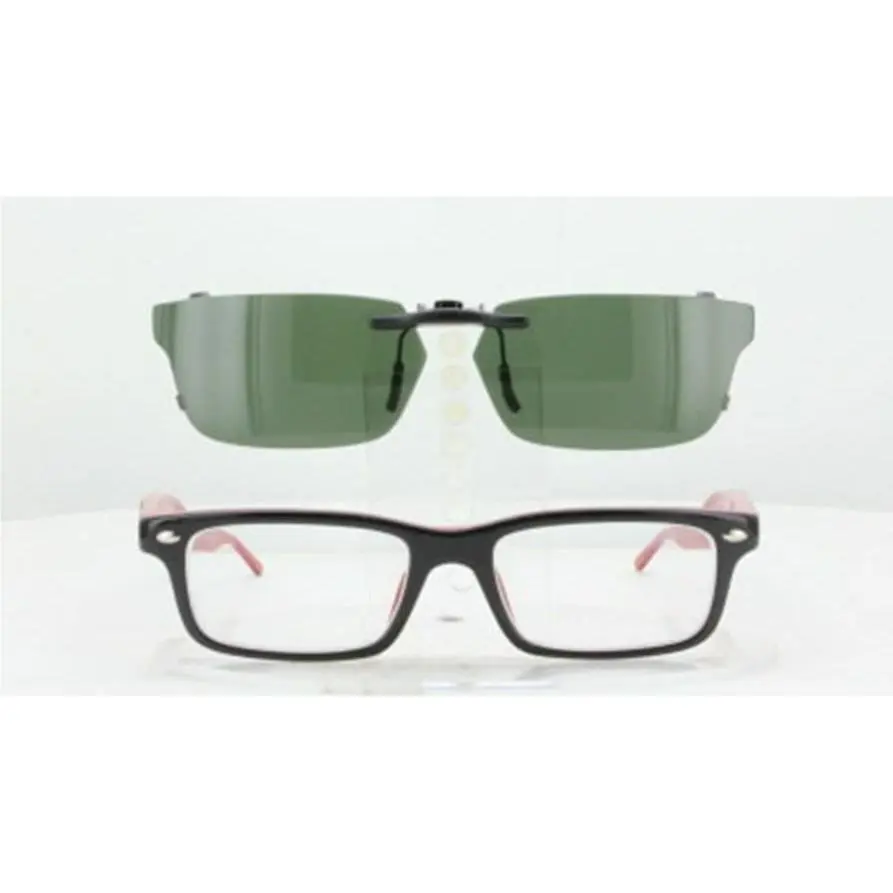 Custom Made For Ray-ban 1535-48X16-T Polarized Clip-on Sunglasses Eyeglasses No