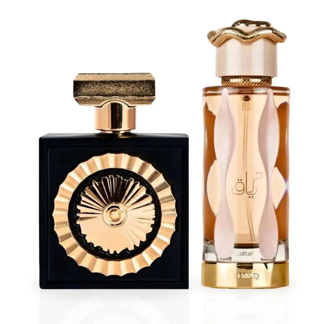 Nebras Teriaq Eau de Parfum Sprays 100ml 3.4 oz by Lattafa Bundle