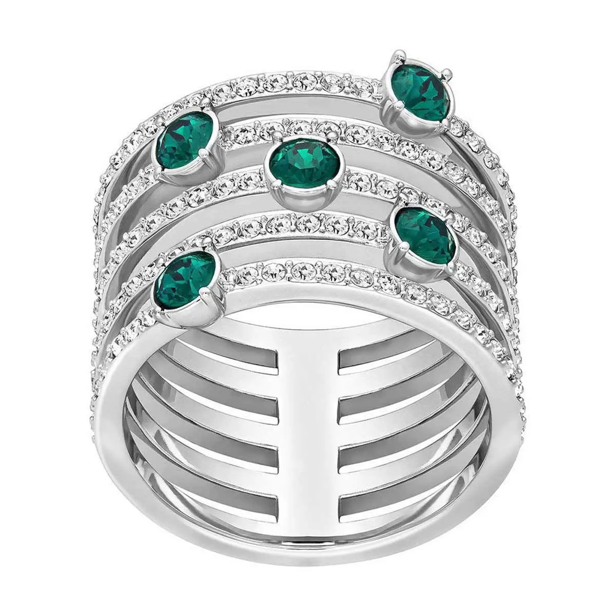 5184556 Women`s Creativity Crystal Wide Ring 8 Size by Swarovski