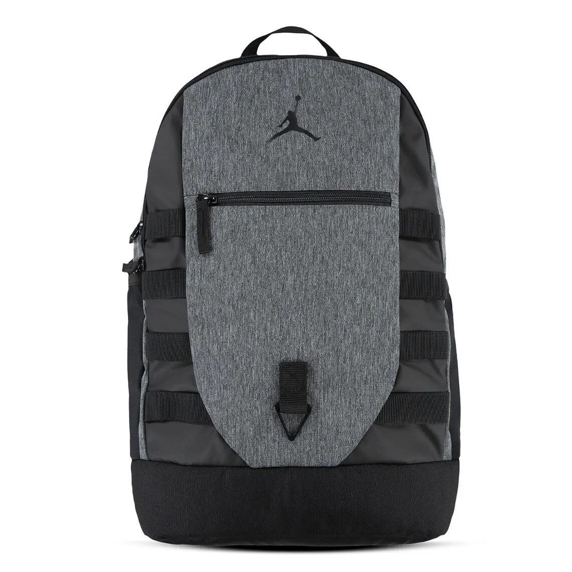 Nike Air Jordan Sport Backpack Black Gray Travel School Men 9A0692 Geh - Black