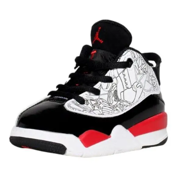 Nike shoes - Air Jordan Dub Zero - Air Dub Zero - Red (UPC: 0196154182560) 2