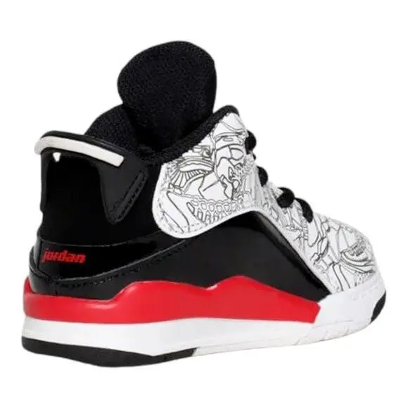 Nike shoes - Air Jordan Dub Zero - Air Dub Zero - Red (UPC: 0196154182560) 3