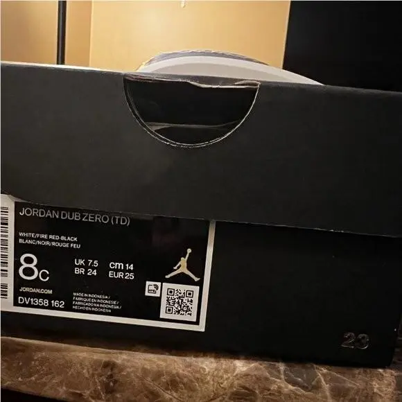 Nike shoes - Air Jordan Dub Zero - Air Dub Zero - Red (UPC: 0196154182560) 9
