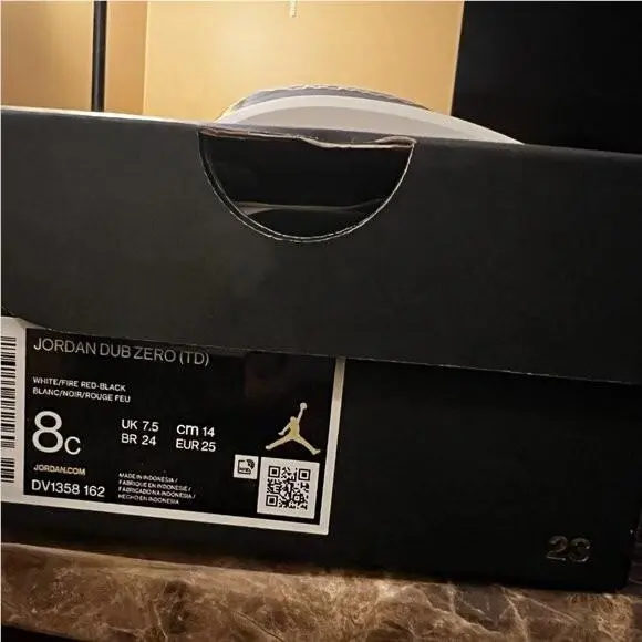 Nike shoes - Air Jordan Dub Zero - Air Dub Zero - Red (UPC: 0196154182560) 10