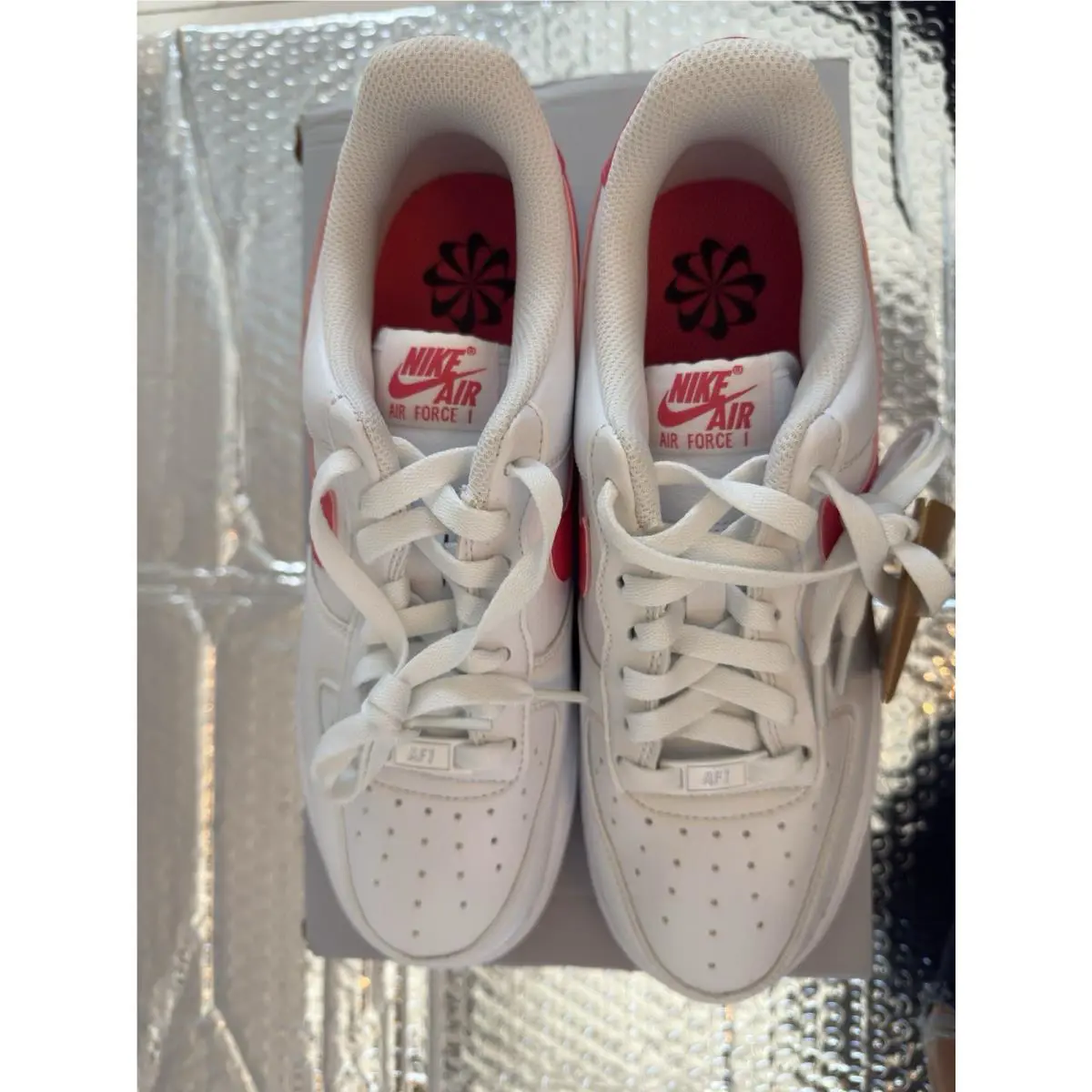Nike shoes - Nike Air Force 1 - Air Force - DC9486-102 - White/Aster Pink 8
