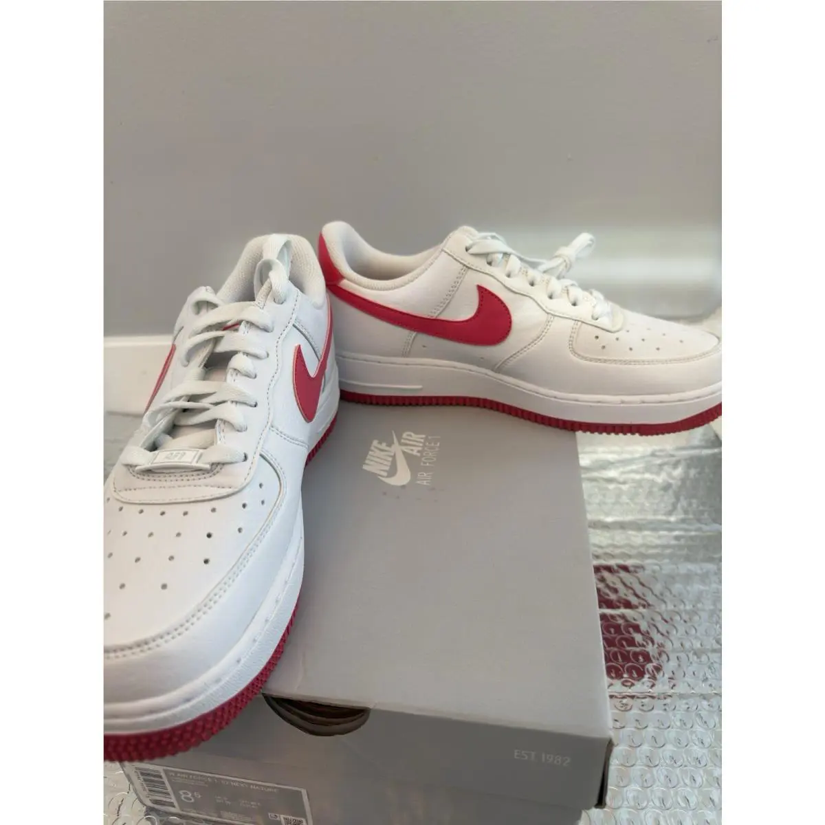Nike shoes - Nike Air Force 1 - Air Force - DC9486-102 - White/Aster Pink 6