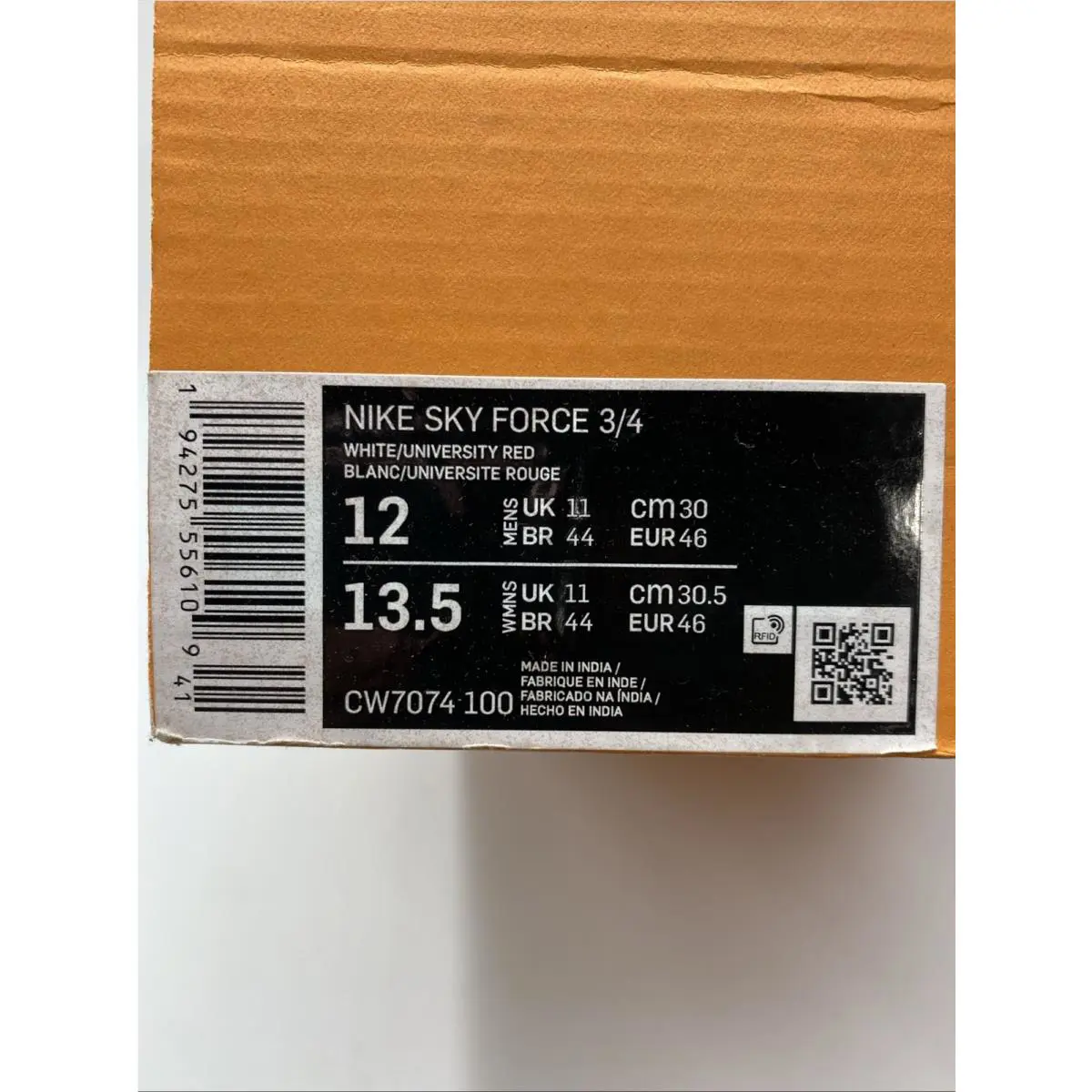 Nike shoes - SKY FORCE  3 / 4 - CW7074 - White (UPC: 194275556109) 6