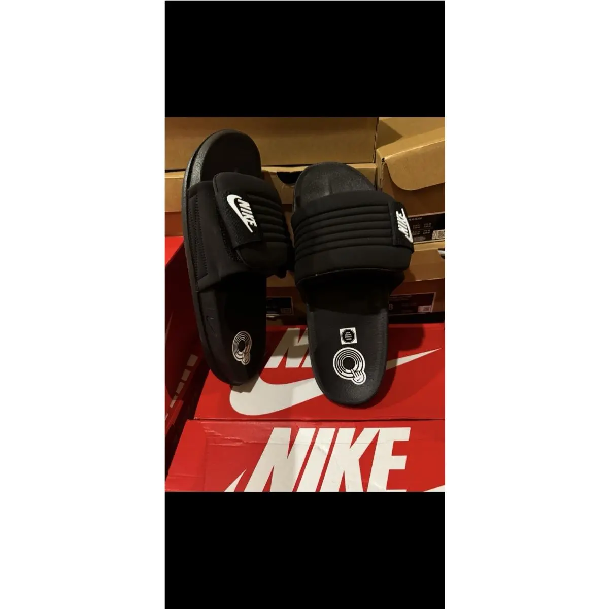 Size 12 Nike Offcourt Adjust Men`s Slide Sandal