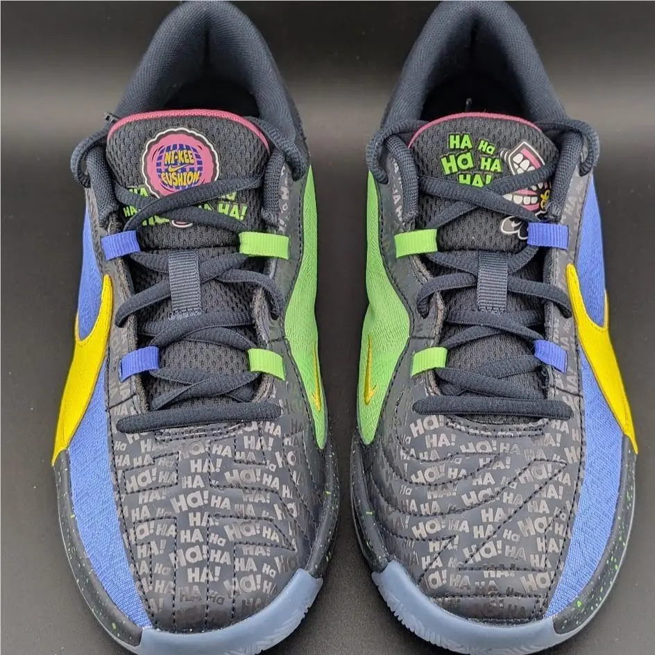 Nike shoes - Nike Zoom Freak 5 - Zoom Freak - FN4399-400 - Blue Yellow Green Black (UPC: 196969887087) 12