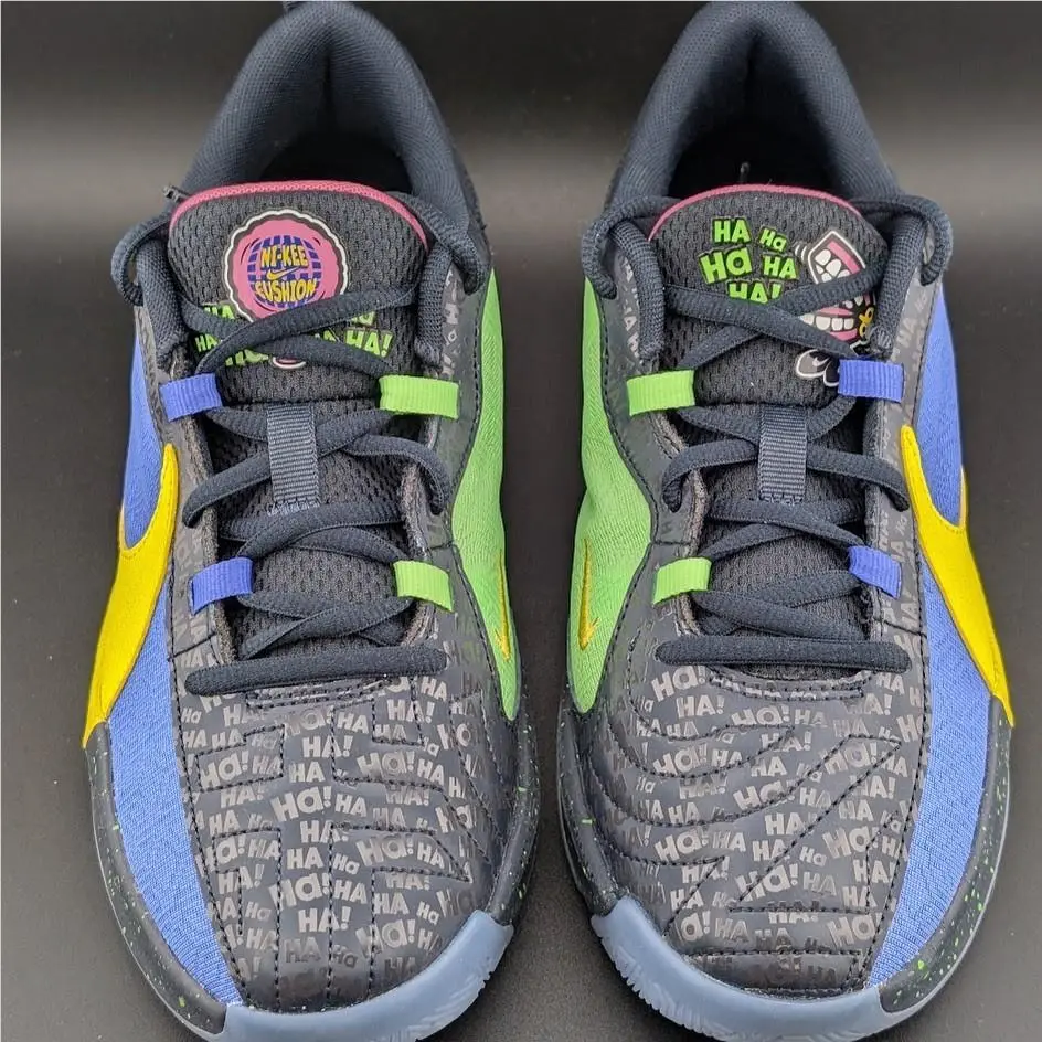 Nike shoes - Nike Zoom Freak 5 - Zoom Freak - FN4399-400 - Blue Yellow Green Black (UPC: 196969887087) 13