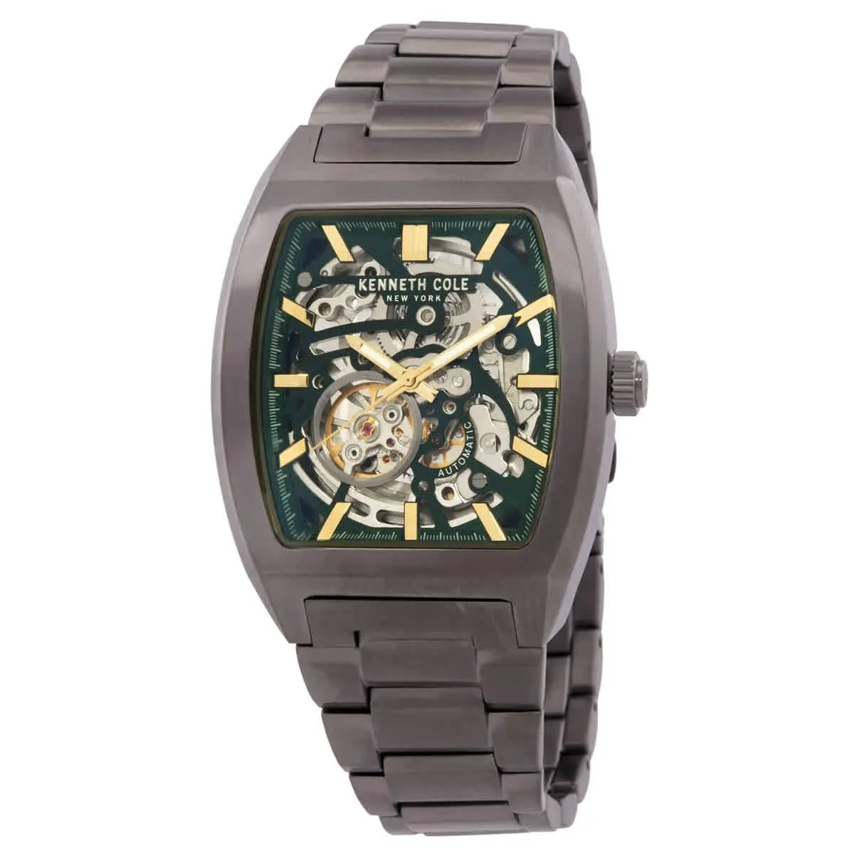 Kenneth Cole New York Automatic Green Dial Men`s Watch KCWGY0058602