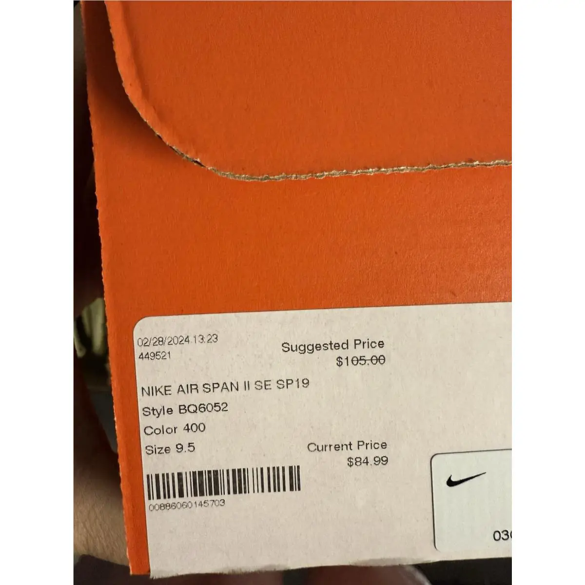 Nike shoes - Nike Air Span - Air Span - Blue 8