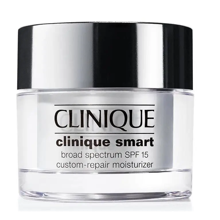 Clinique Smart Broad Spectrum Spf 15 Custom Repair Moisturizer Dry Comb 1.7 Oz