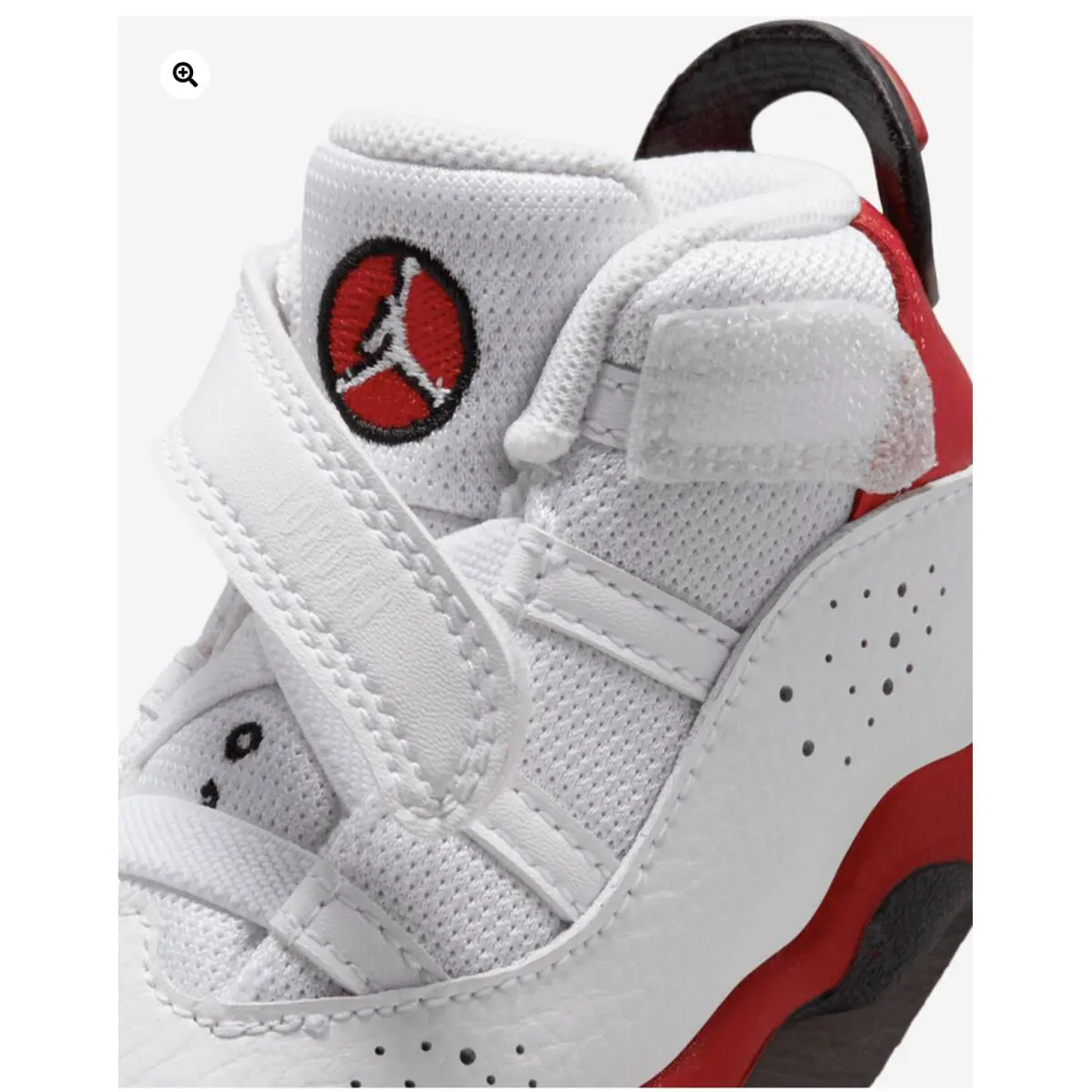 Nike shoes - Jordan 6 Rings - Rings - White | Black | University Red (UPC: 195869260037) 5