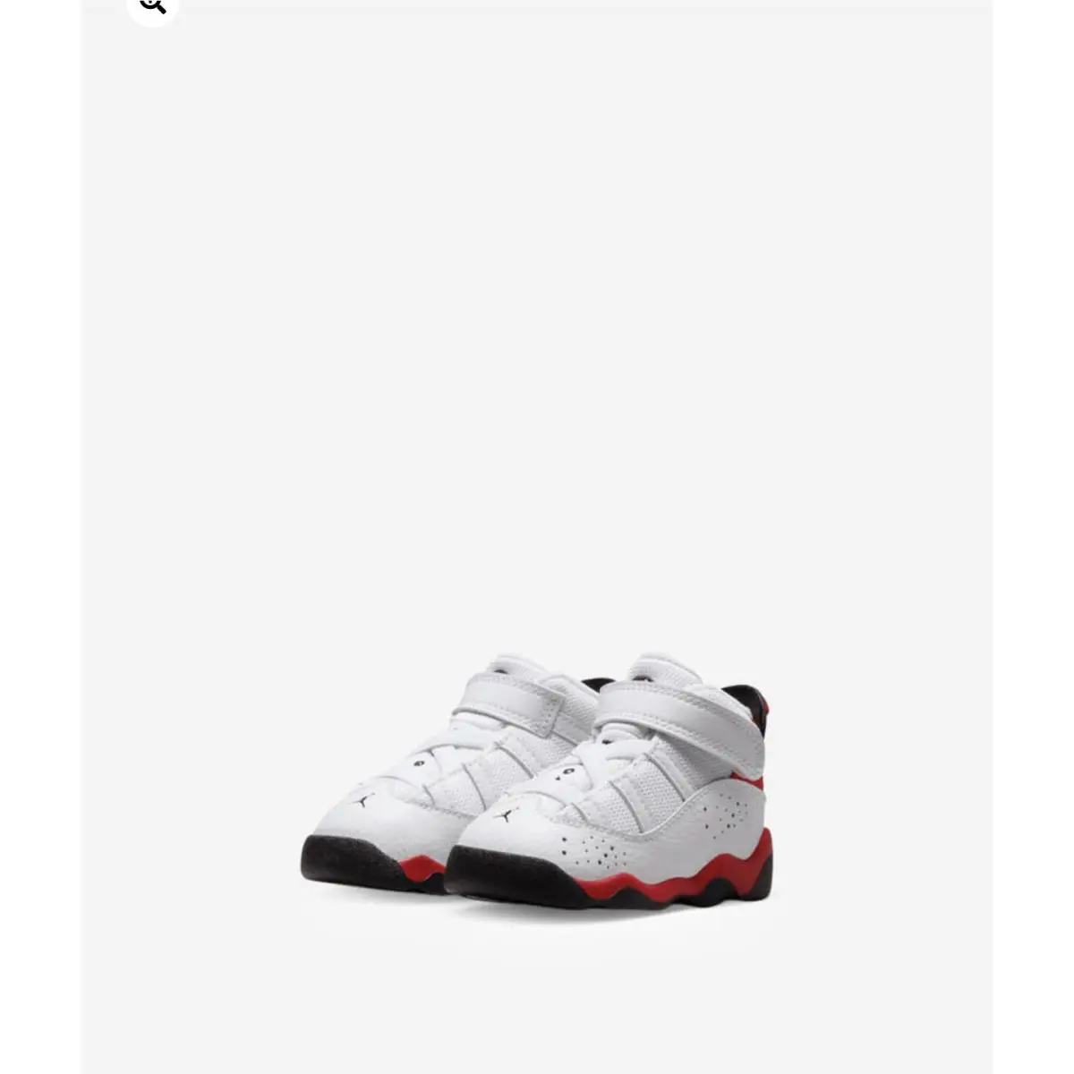 Nike shoes - Jordan 6 Rings - Rings - White | Black | University Red (UPC: 195869260037) 0