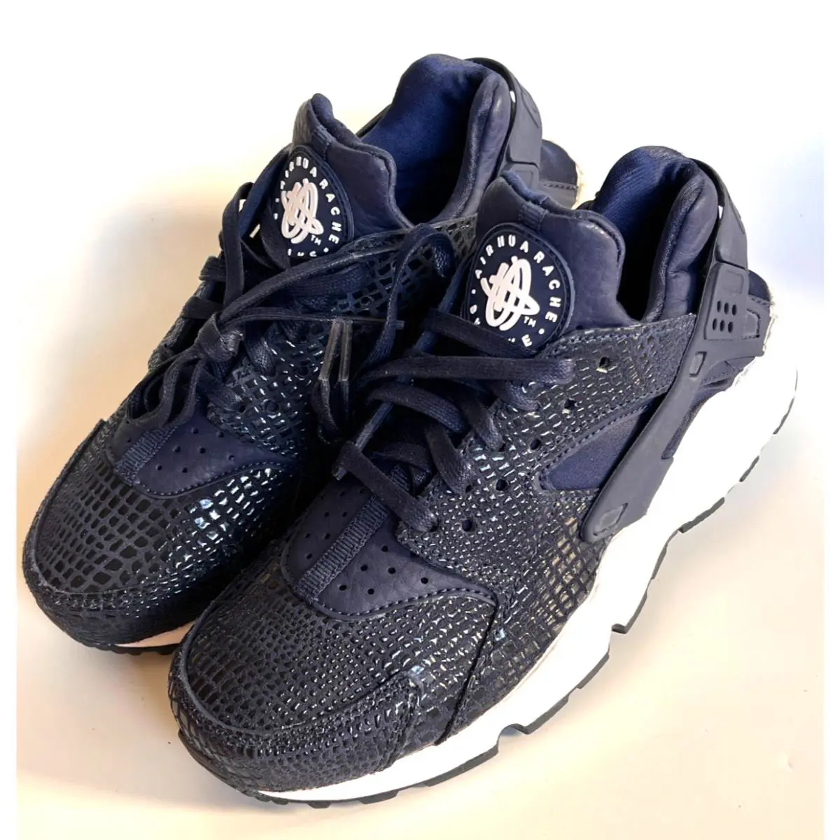Nike shoes - Nike Air Huarache Run - Air Huarache Run - 725076 401 - Blue (UPC: 796483618794) 1