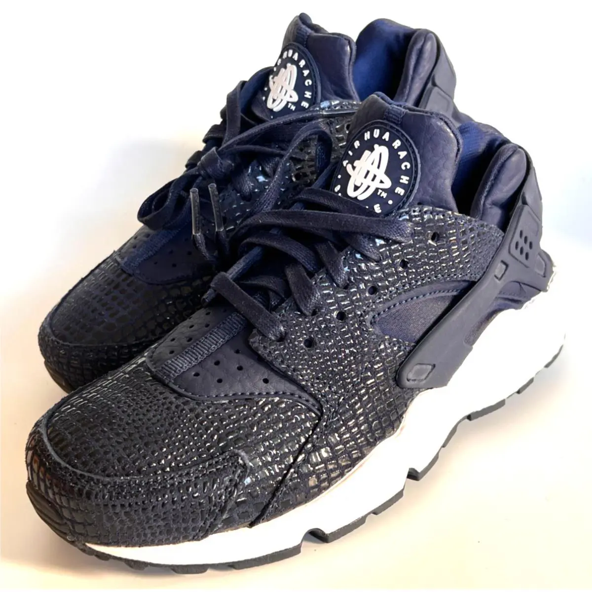Nike shoes - Nike Air Huarache Run - Air Huarache Run - 725076 401 - Blue (UPC: 796483618794) 2