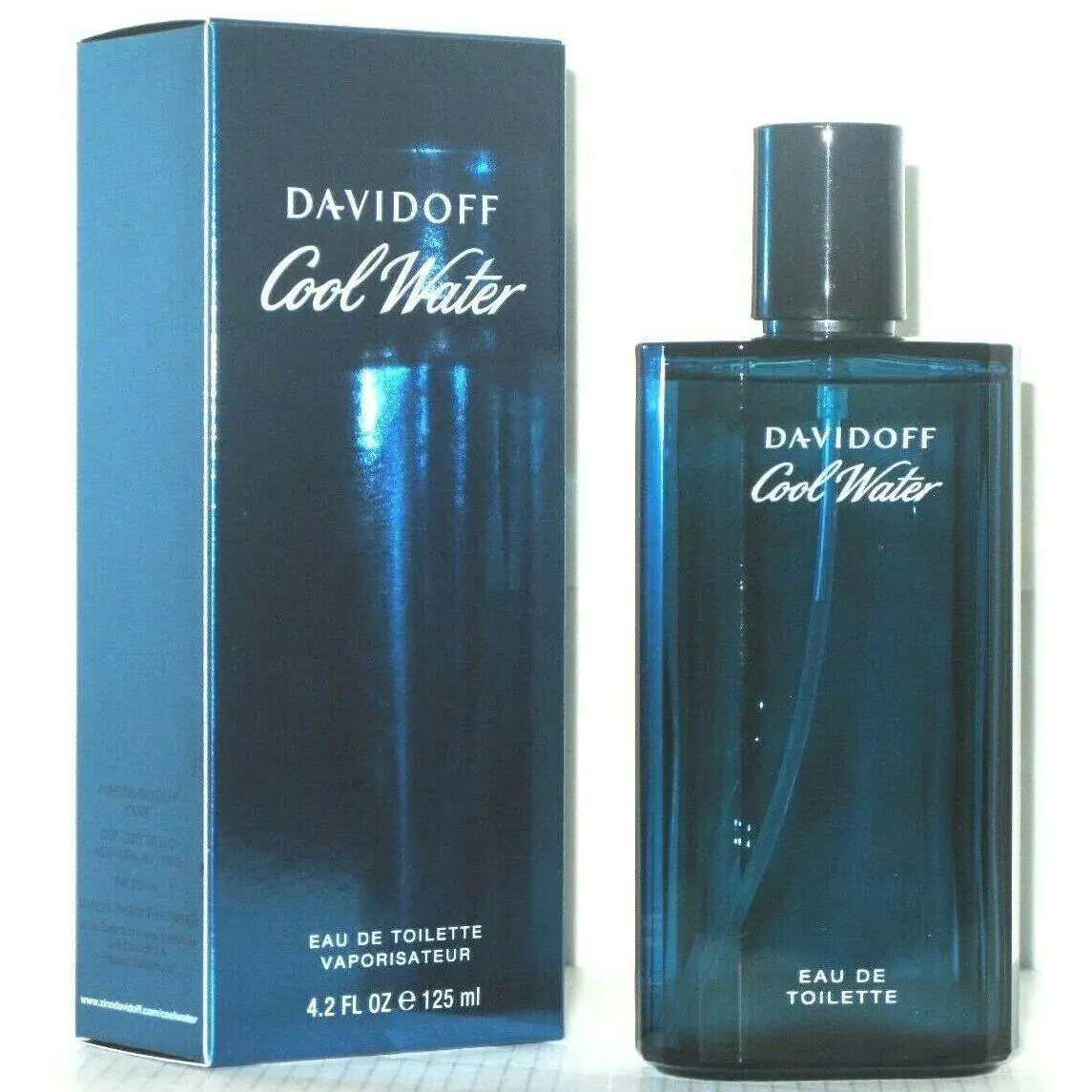 Davidoff Cool Water For Men Eau de Toilette 4.2 oz / 125ml