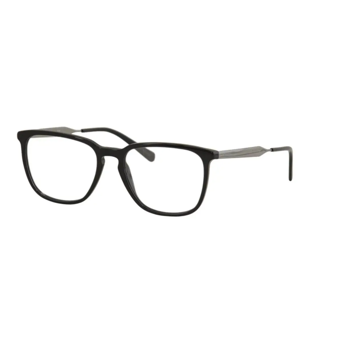 Prada Vpr 07U 1AB-1O1 Top Black Silver RX Eyeglasses 55-18