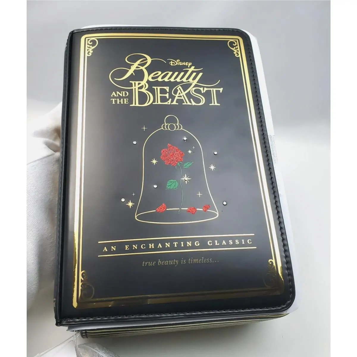 Nwt_kate Spade Disney x Kate Spade Beauty and The Beast 3D Book Crossbody