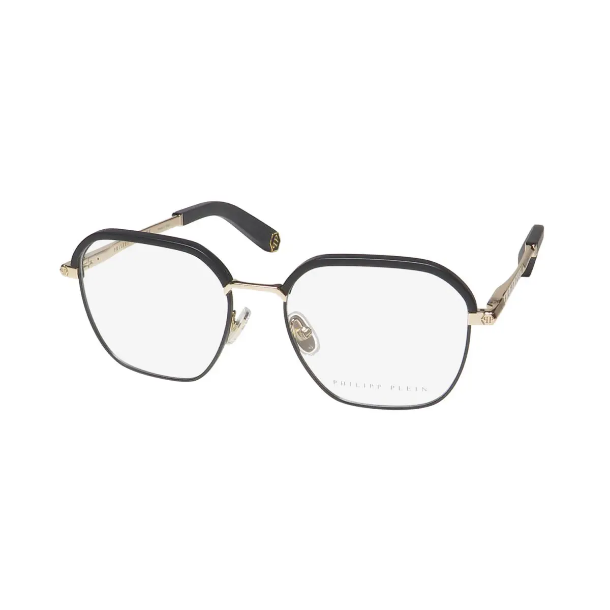 VPP017 Plein Treasure Eyeglass Frame/glasses Genuined Product Rare Matte Black by Philipp Plein