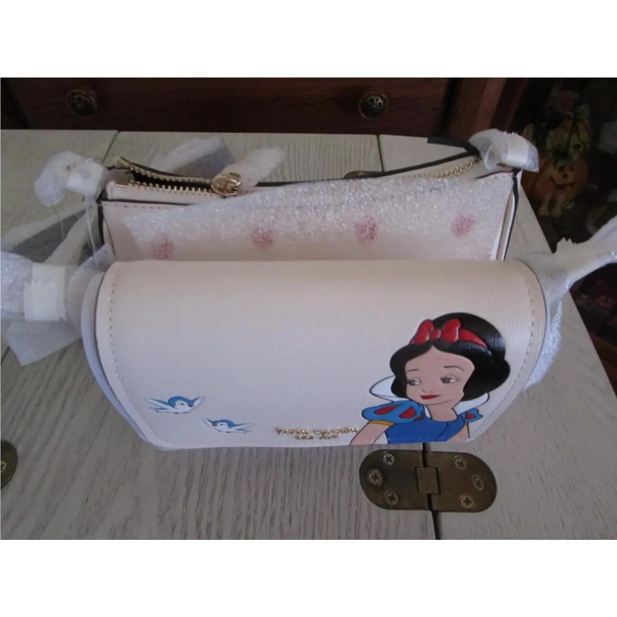 Disney X  New York Snow White Double Up Mini Crossbody KF945 by Kate Spade