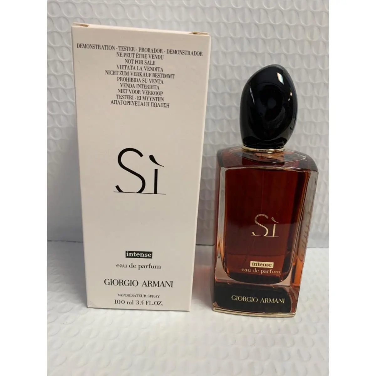 Giorgio Armani Si Intense 3.4 Oz 100 ML Edp 2021 Formula