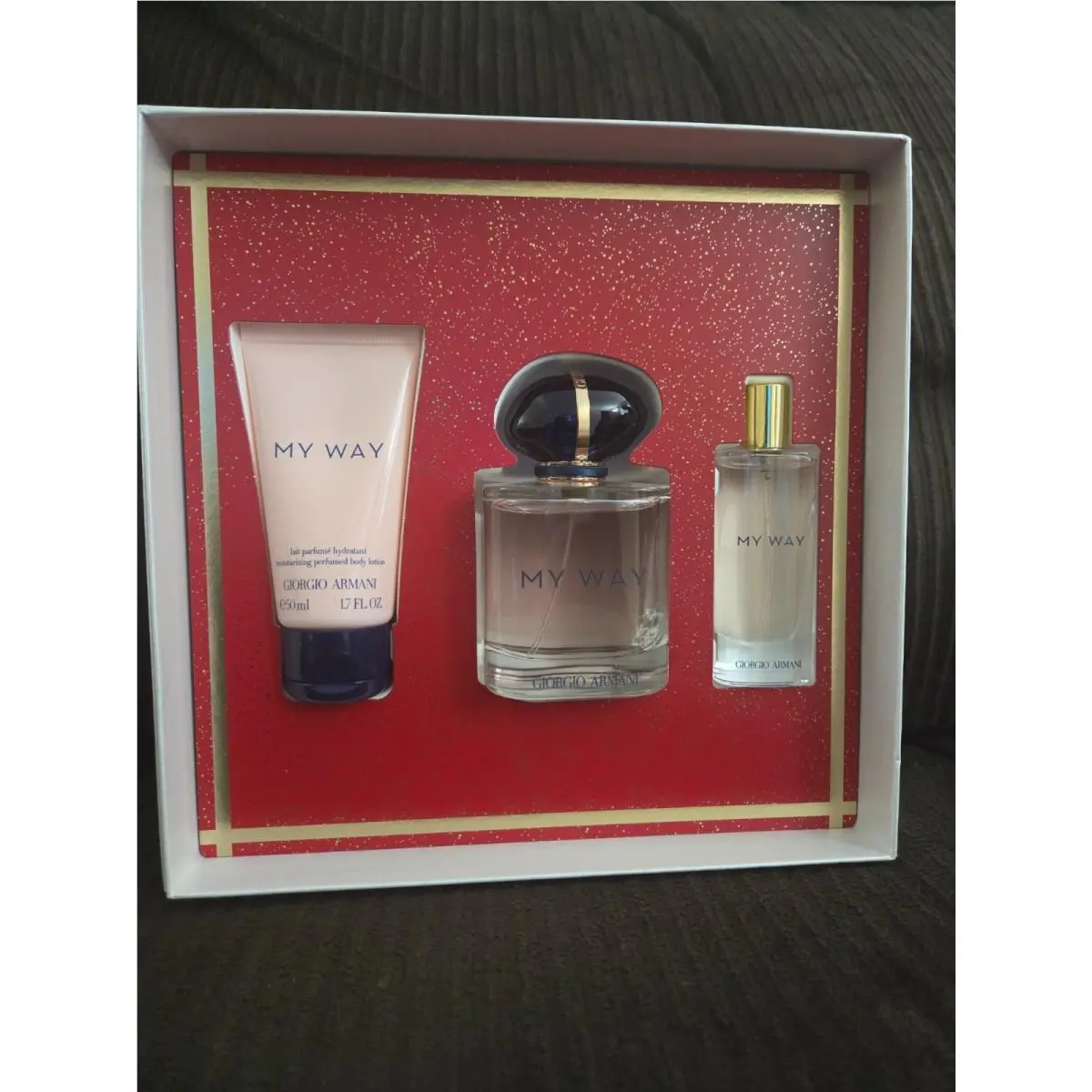 Women`s My Way 3 Pcs Perfume Gift Set by Giorgio Armani