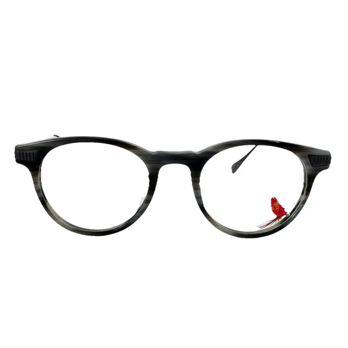 Maui Jim Mjo 2611 27B Charcoal Horn 47.21.143Unisex Eyeglasses Frames - Frame: Charcoal Horn