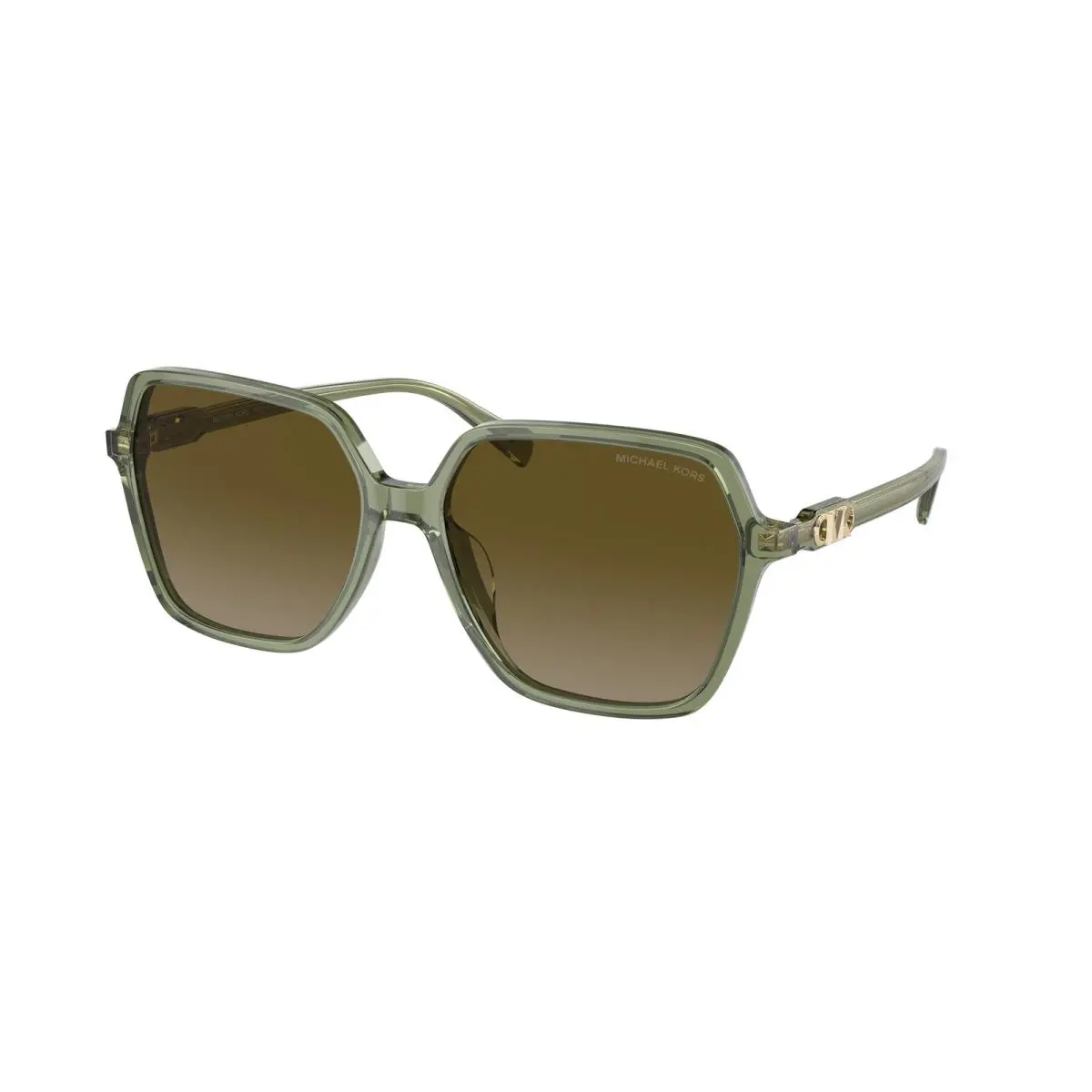 Michael Kors MK 2196U Jasper Green Transparent Green 394413 Sunglasses
