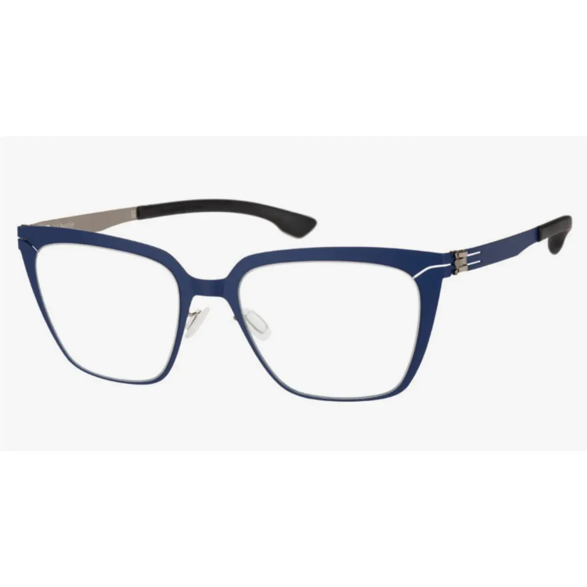 ic Berlin Evelyn Eyeglasses Col. Blue - Shiny Graphite Size 59