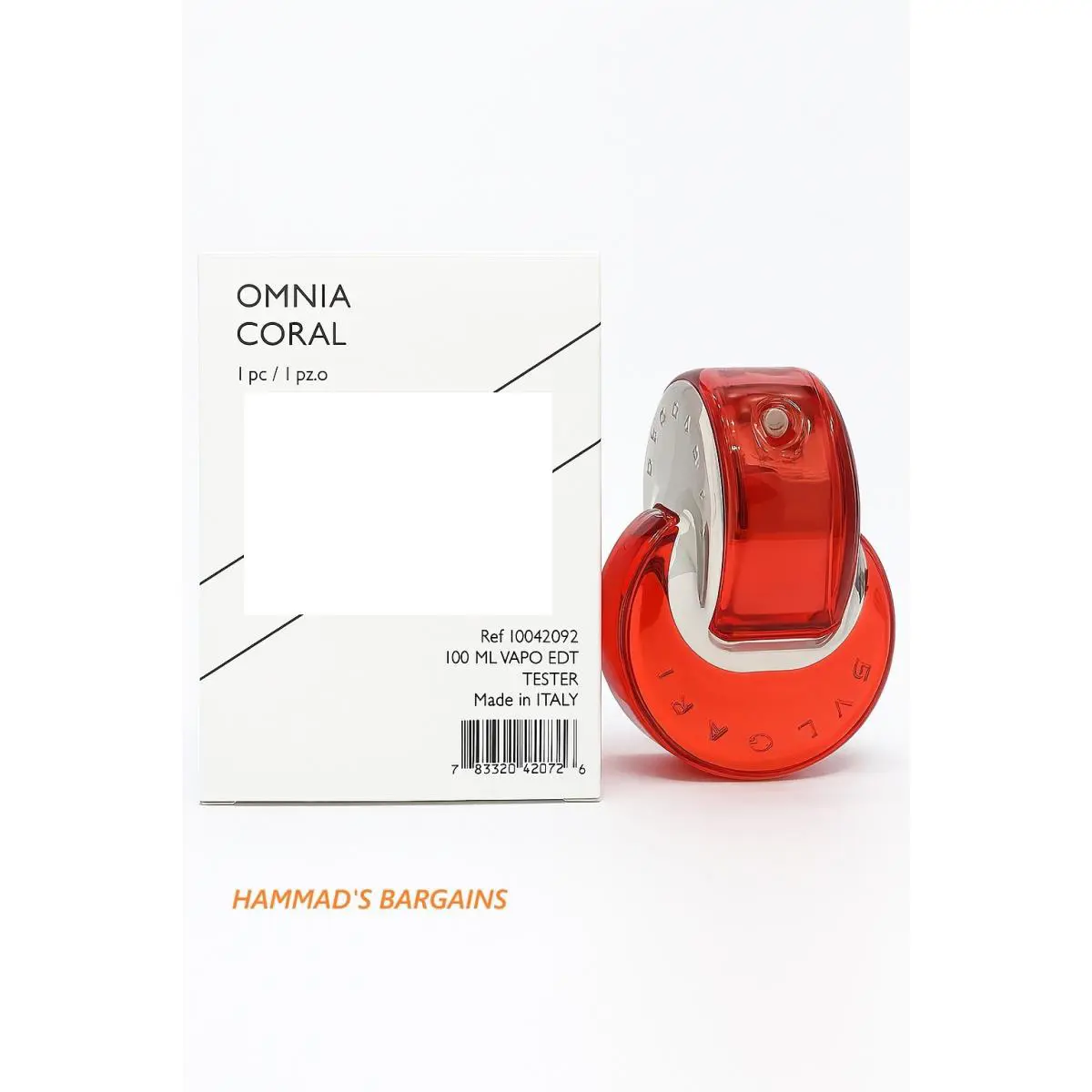 Bvlgari Omnia Coral Edt 3.4 OZ / 100 ML For Women Spray IN White Box