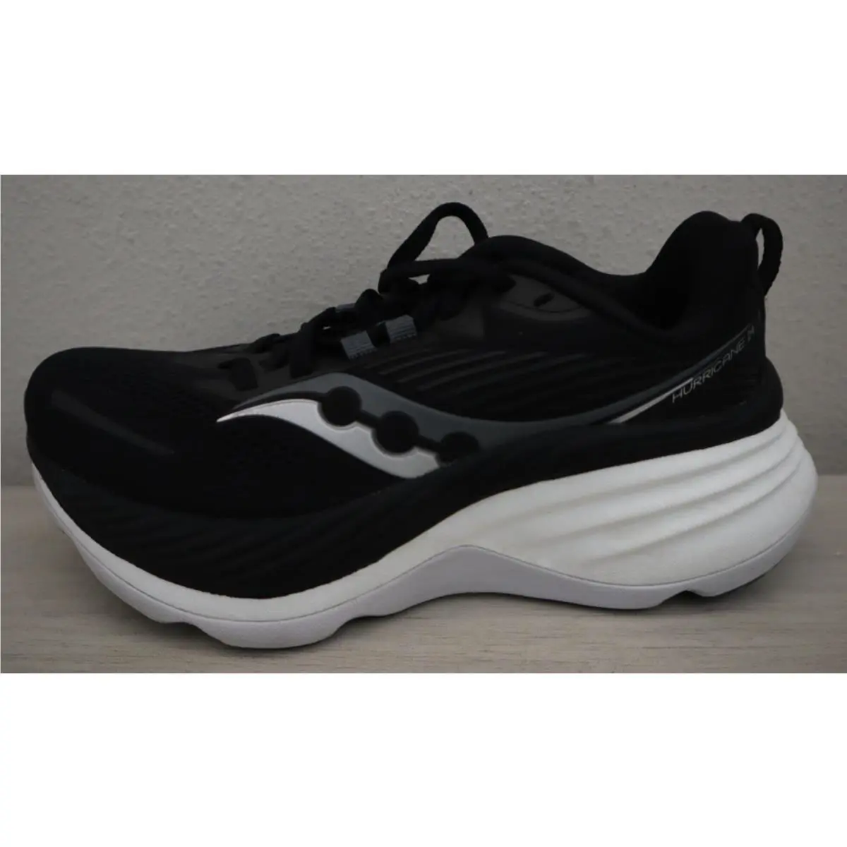 Saucony shoes - Saucony Hurricane 24 - Hurricane - S10933-100 - Black (UPC: 195020426739) 7