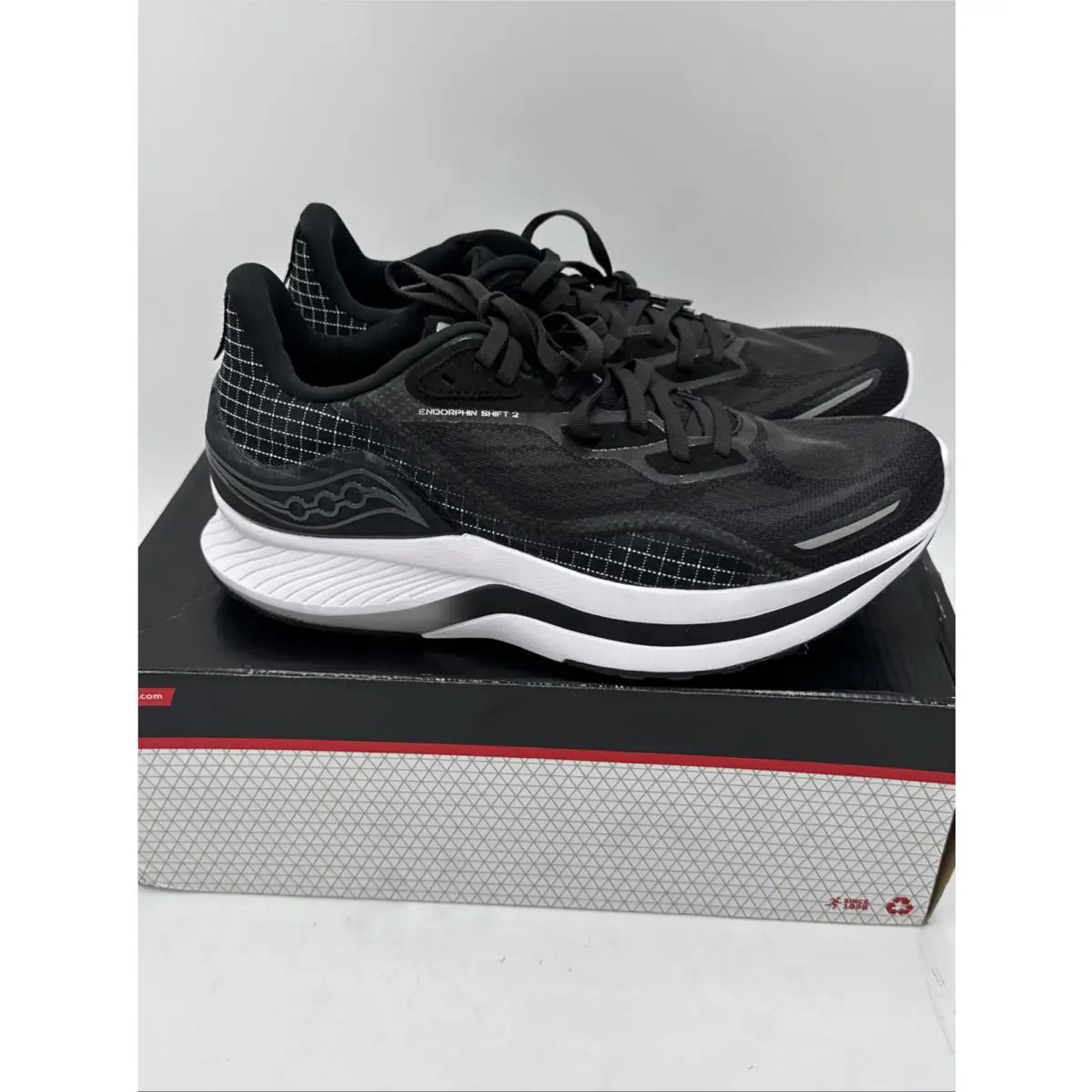 Saucony shoes - Saucony Endorphin 2 - Endorphin - S10689-10 - Black/White 3