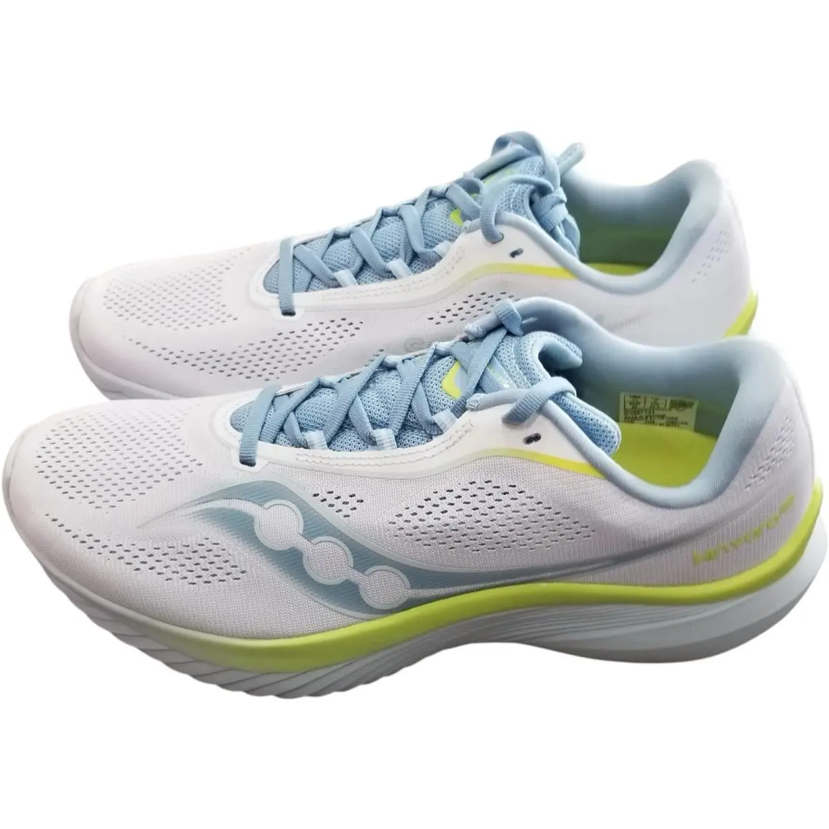 Saucony shoes - Saucony® Women`s 9 B Kinvara 15 Road Running Shoes in White/Iceme - S10967-154 - White 0