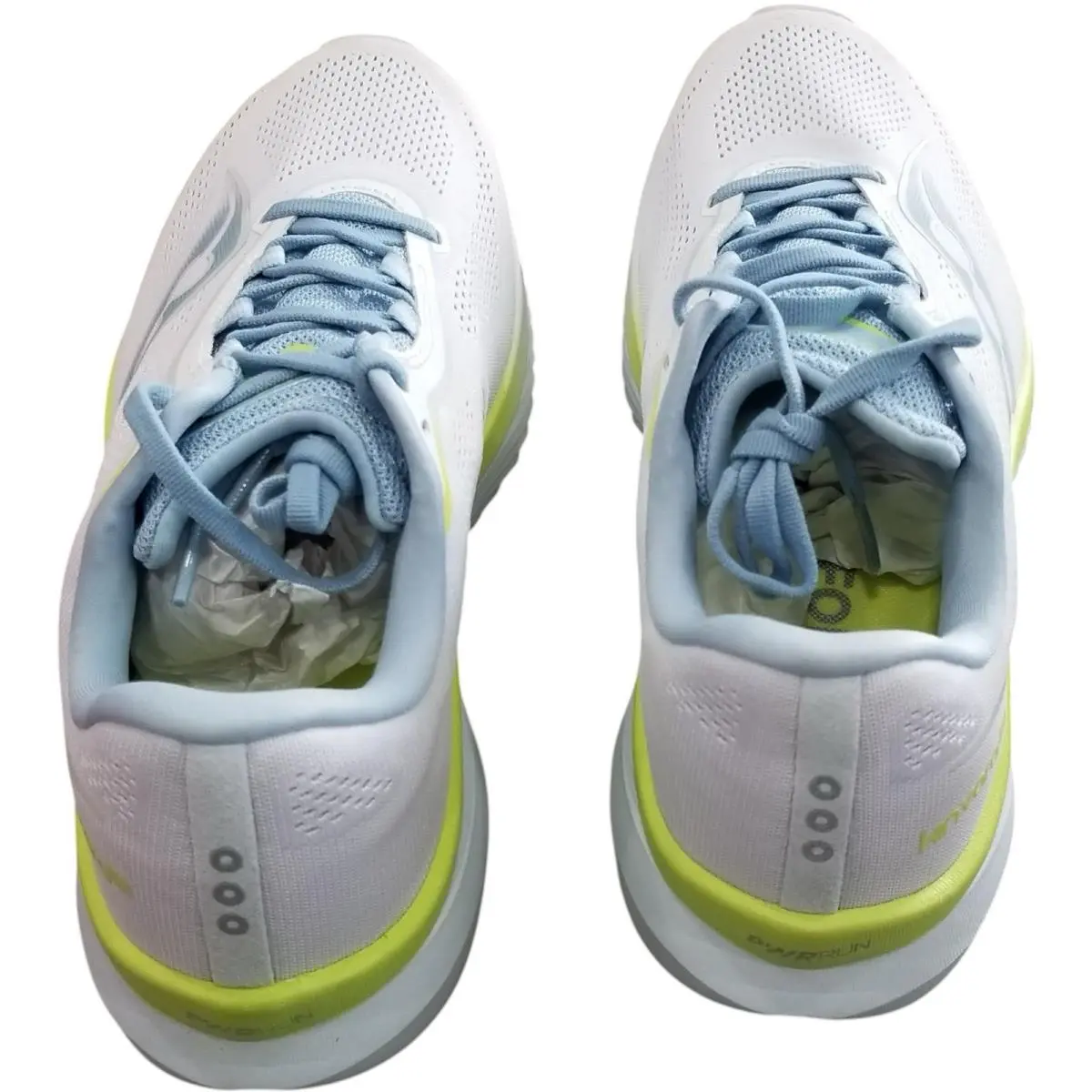 Saucony shoes - Saucony® Women`s 9 B Kinvara 15 Road Running Shoes in White/Iceme - S10967-154 - White 4
