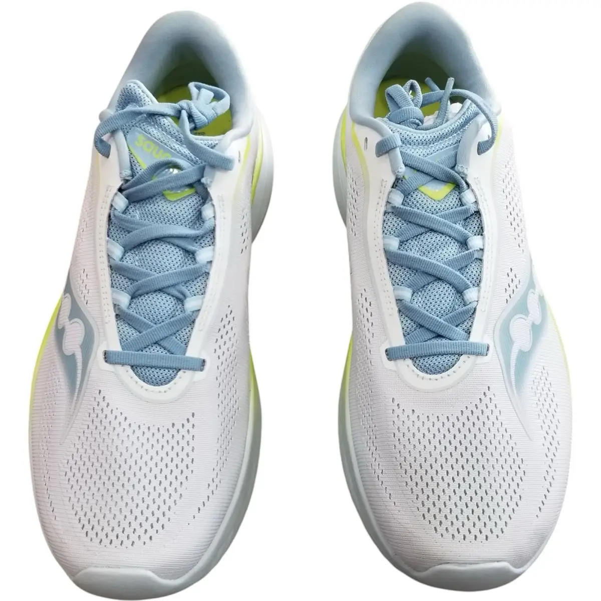 Saucony shoes - Saucony® Women`s 9 B Kinvara 15 Road Running Shoes in White/Iceme - S10967-154 - White 6