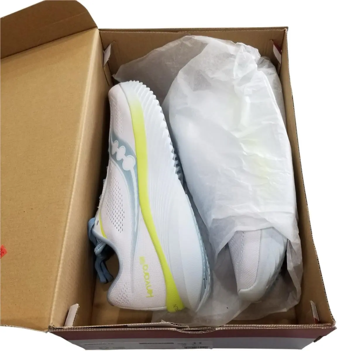 Saucony shoes - Saucony® Women`s 9 B Kinvara 15 Road Running Shoes in White/Iceme - S10967-154 - White 7
